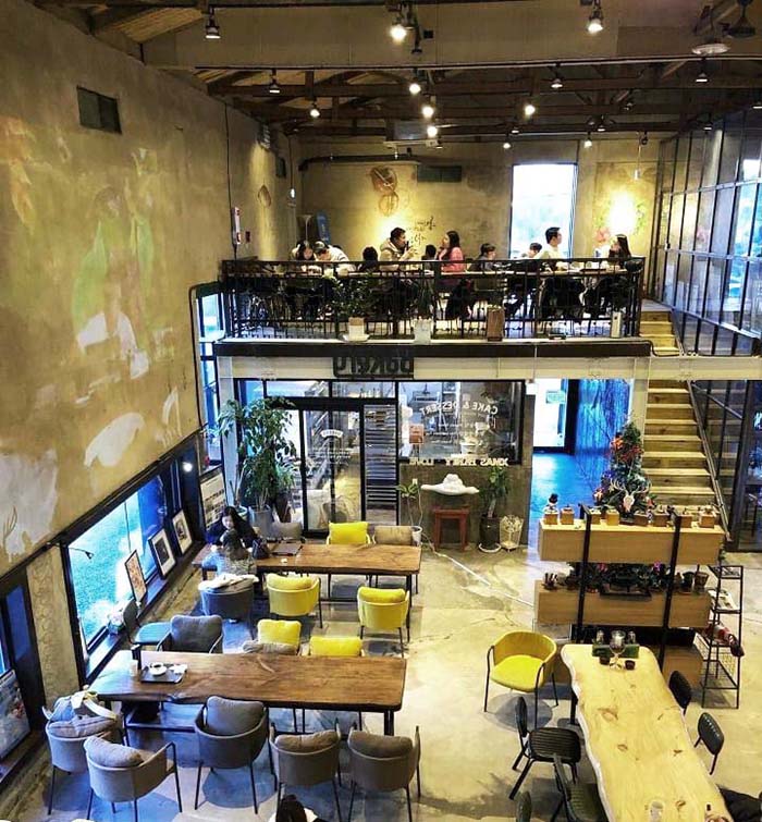 Thi công quán cafe văn phòng